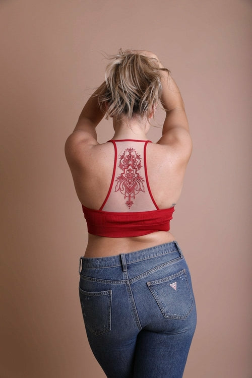 Tattoo Back Bralette - Boho Vida