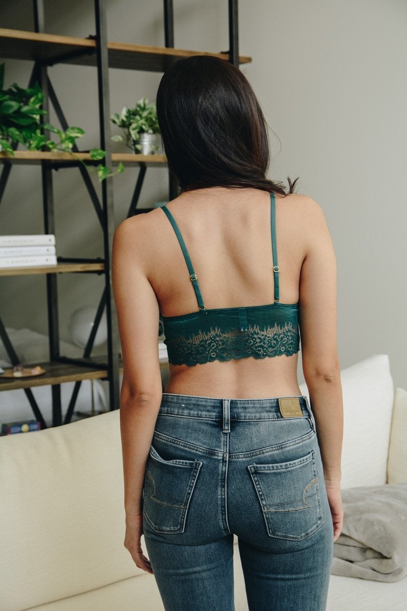 Cut Out Lace Bralette - Boho Vida