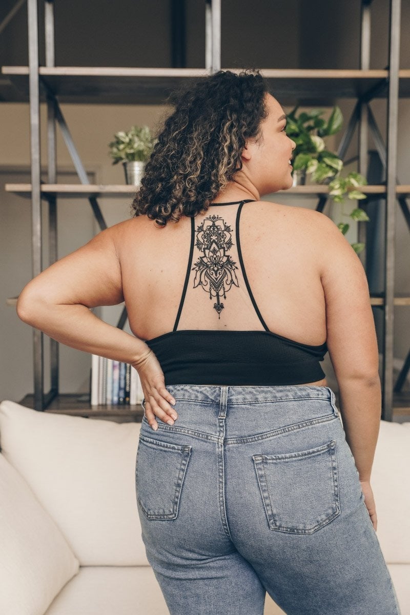 Tattoo Back Bralette - Boho Vida