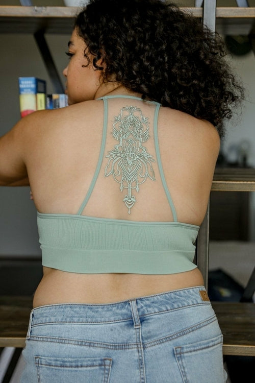 Tattoo Back Bralette - Boho Vida