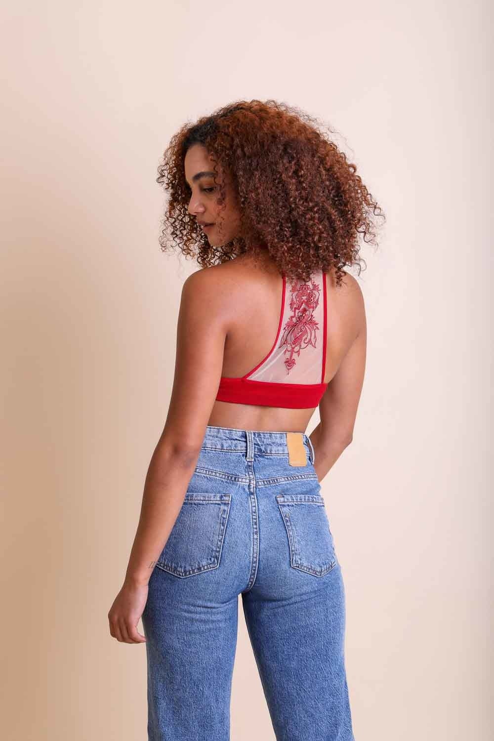 Tattoo Back Bralette - Boho Vida