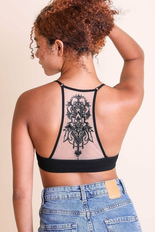 Tattoo Back Bralette - Boho Vida