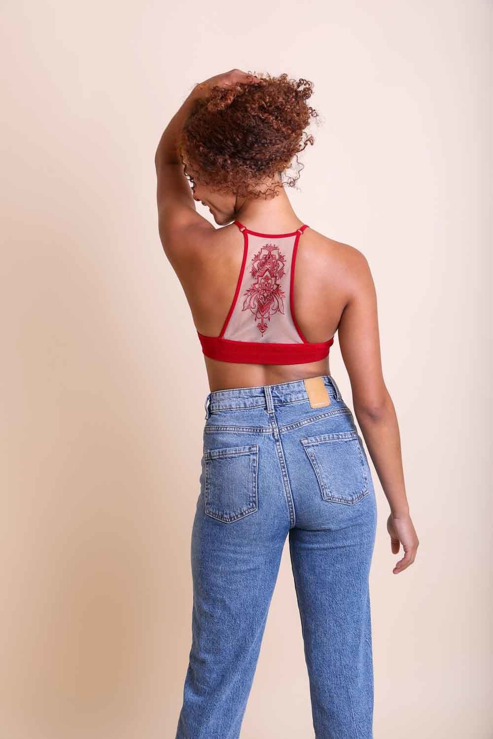 Tattoo Back Bralette - Boho Vida