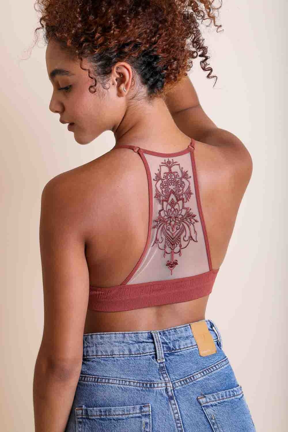 Tattoo Back Bralette - Boho Vida