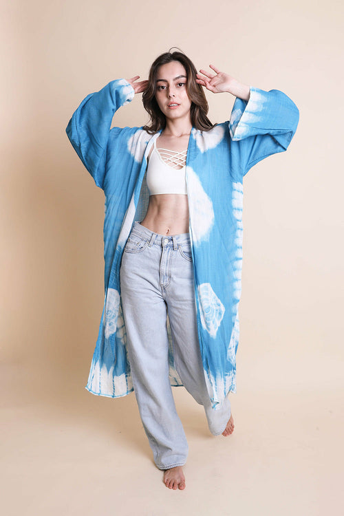 Tie Dye Kimono - Boho Vida